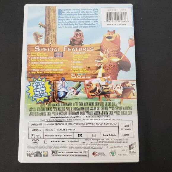 Open Season (2006 Film) Comedy/Family [DVD] - Picture 4 of 5